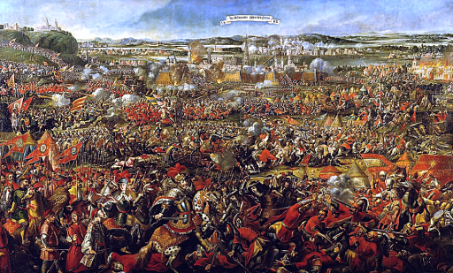 Perang Vienna 1683 yang menyebabkan kekuatan Empayar Uthmaniyyah mula lemah.